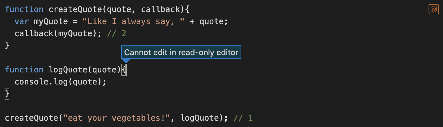 Frontend Read Only