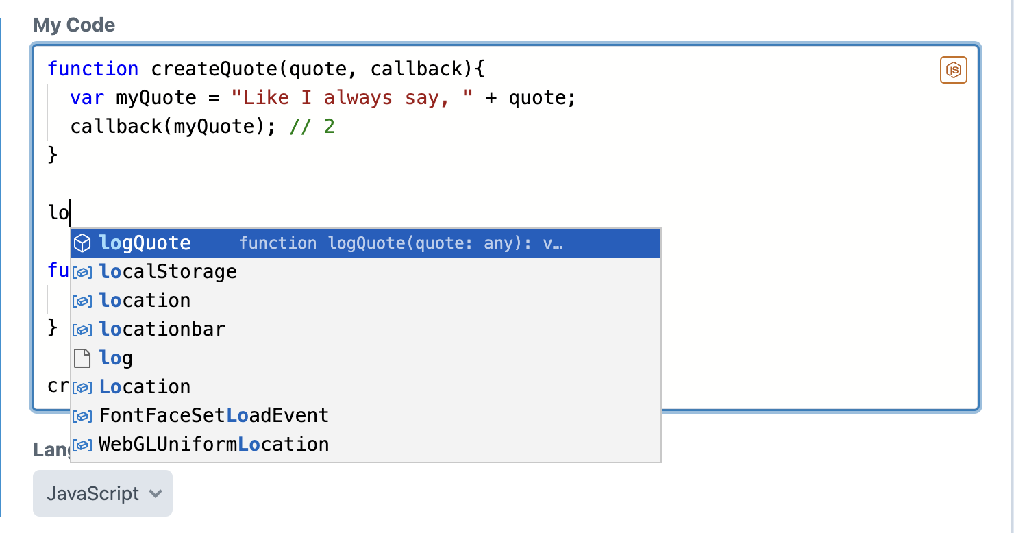 JavaScript