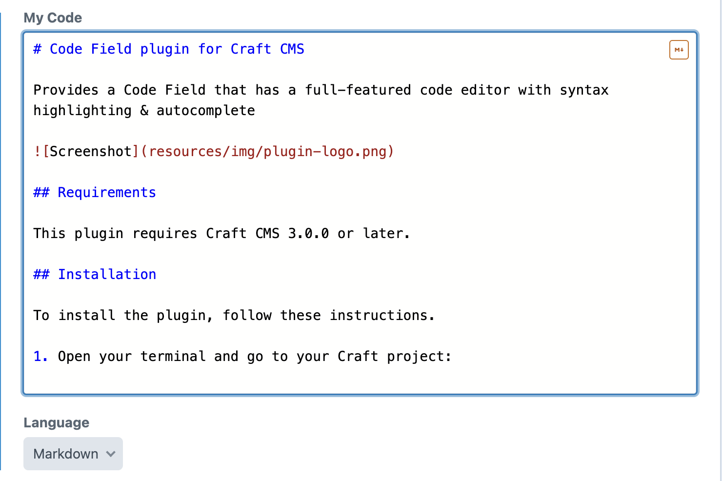 Markdown